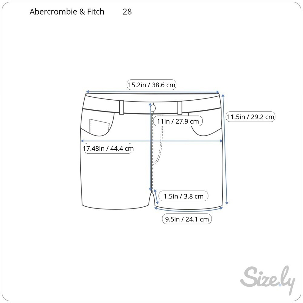 Abercombie & Fitch Distressed Mid Rise Mom Short - Picture 4 of 4